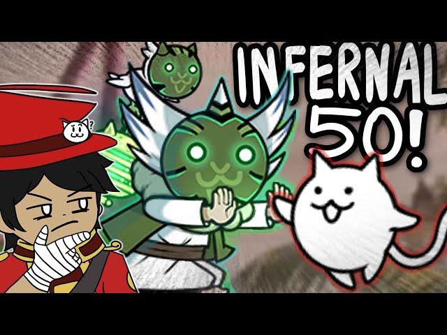 The HIGHEST INFERNAL Tower Floor!! VS Relic Uril!  - RETURNER Battle Cats!