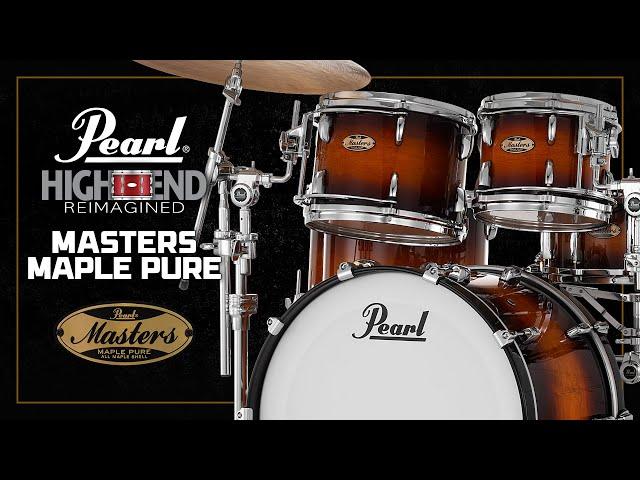 Pearl Drums • MASTERS MAPLE PURE Performance