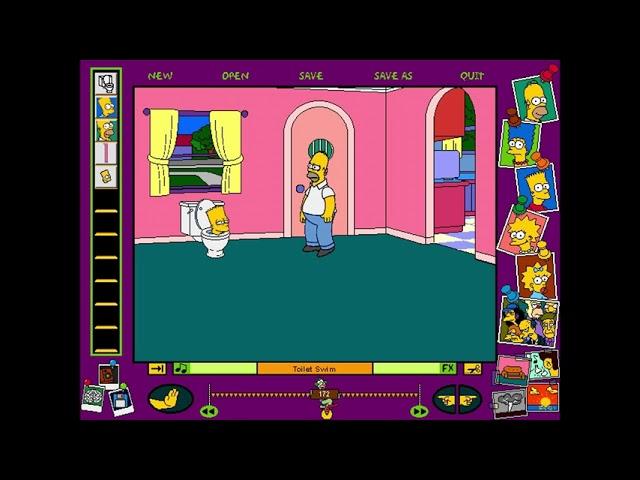 The Simpsons Cartoon Studio (1996)