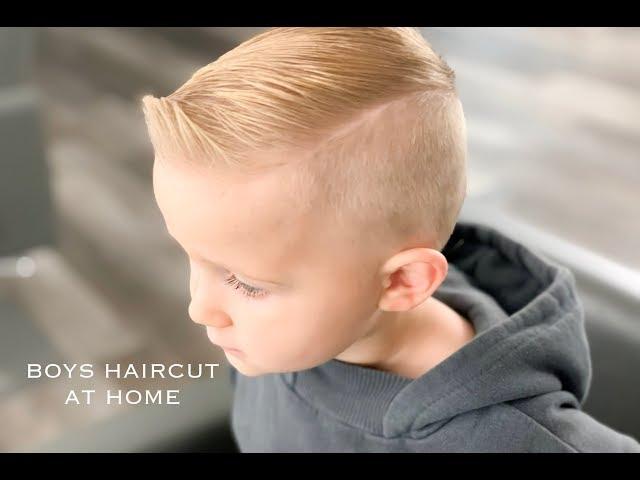 HOW TO CUT BOYS HAIR AT HOME | HAIRCUT TUTORIAL | TODDLER HAIRCUT