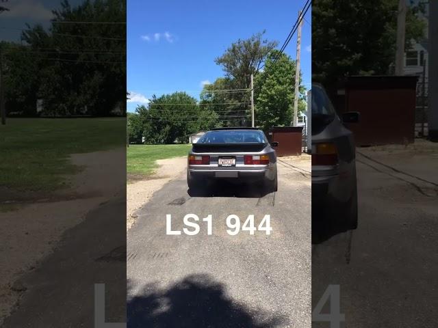 #Porsche944 #LSSwap #LS1 #LS944 #V8 #supercharged #carswithoutlimits #burnout