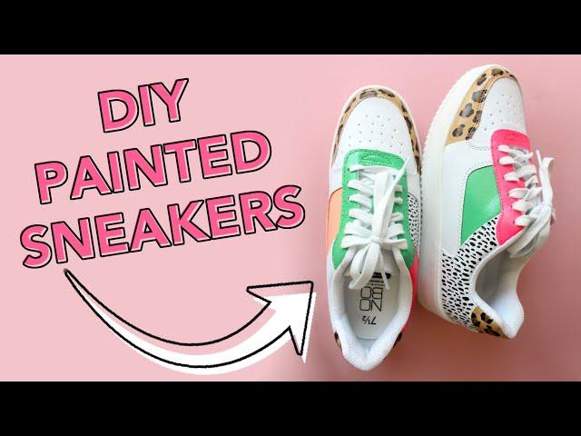 DIY Painted Sneakers | The Pretty Life Girls