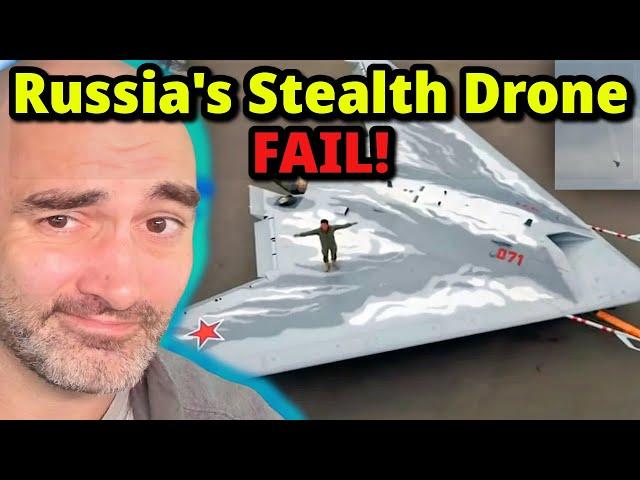 Putin's Billion Dollar "Stealth" Drone DOWNED in Ukraine!