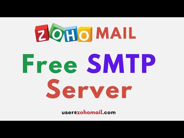 How to Setup Zoho SMTP Server Free