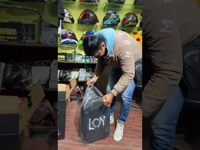 Unboxing my new led bag #ledknightbag #ledbag