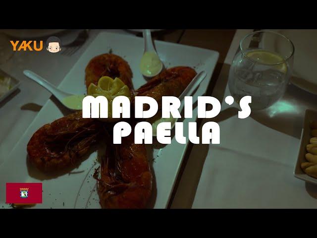 best paella in Madrid, Spain!!!!