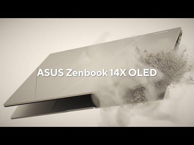 Notebook ASUS Zenbook 14X OLED UX3404 com Tela ASUS Lumina OLED