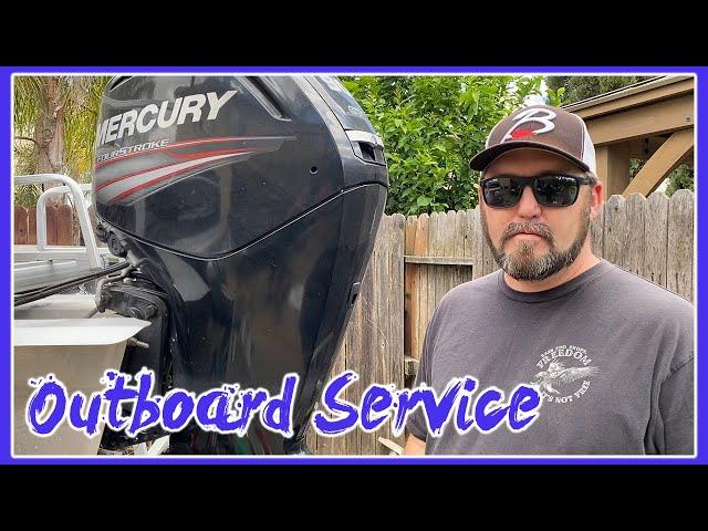 MERCURY OUTBOARD 75\90\115 ANNUAL SERVICE | HOW TO