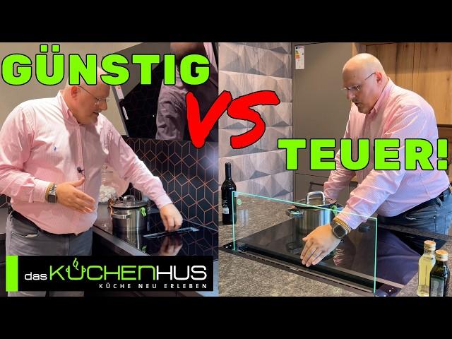 Der Tischlüfter-Test! Muldenlüfter-Kombigerät oder Kochfeld und Glassline Dunstabzug getrennt?