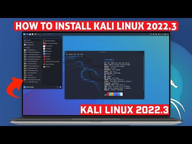 How To Install Kali Linux 2022.3 |  Kali Linux 2022.3