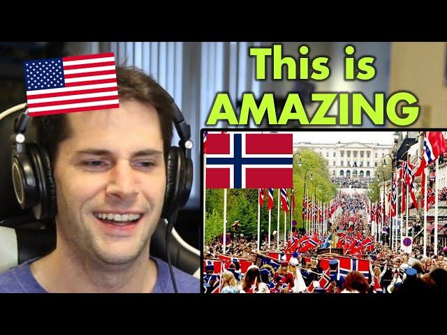 American Reacts to Constitution Day in Norway (May 17)