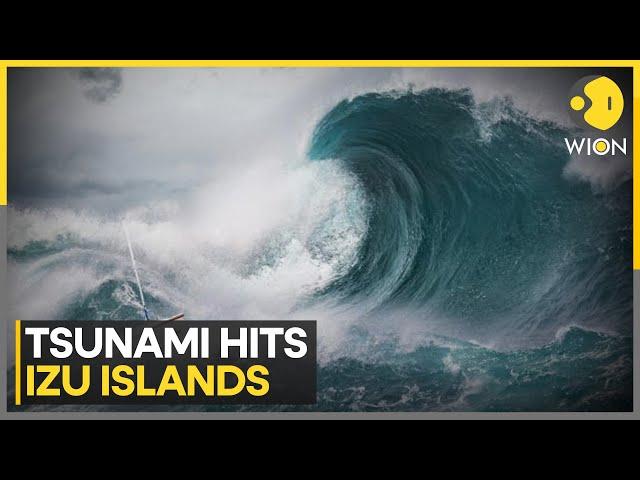 Japan: Tsunami hits Izu Islands after earthquake | Latest English News | WION