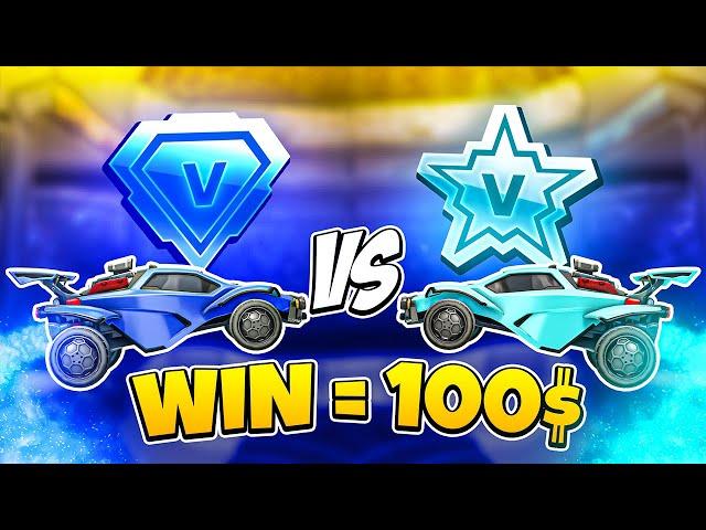 Sideswipe Players vs The Rank They Think They Deserve (Platinum vs Diamond for $100)