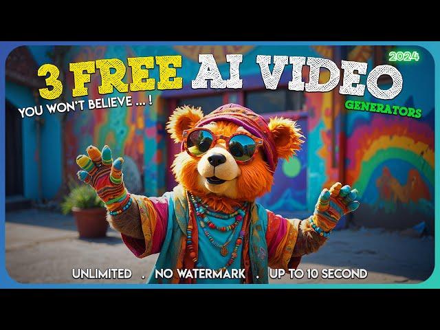 INSANE AI VIDEO Generators | 3 FREE AI | Prompt & Features Tutorial | All Styles