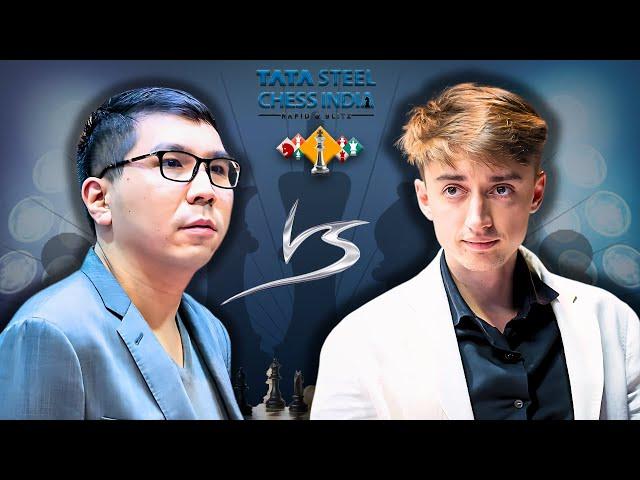 Mapapa SIGAW Ka Talaga Ng BLUDERACOUS!! | GM So vs GM Dubov Tata Steel Chess India 2024 Blitz