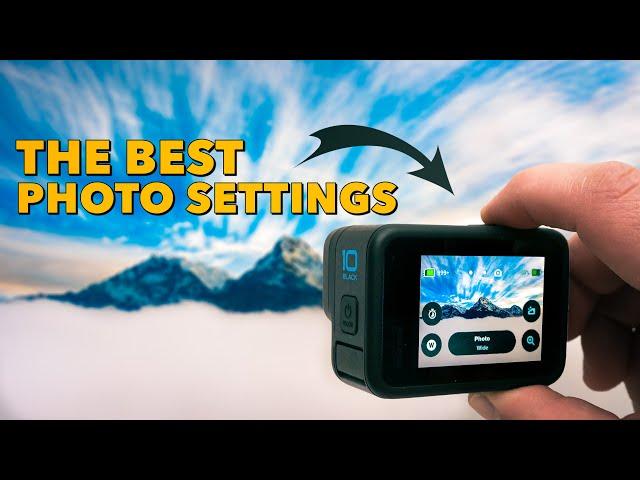 GoPro Hero 10 The BEST Photo Settings | Tutorial & Tips