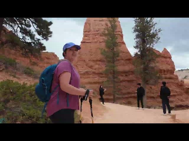 Motion Lapse of Bryce Canyon Queens Garden Trail