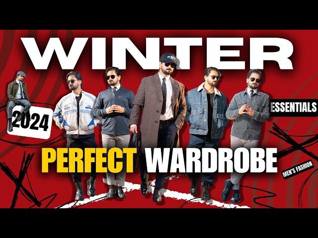 Building a Perfect Winter Wardrobe for Men | Men's Fashion Outfits | Fashion Tips 2024