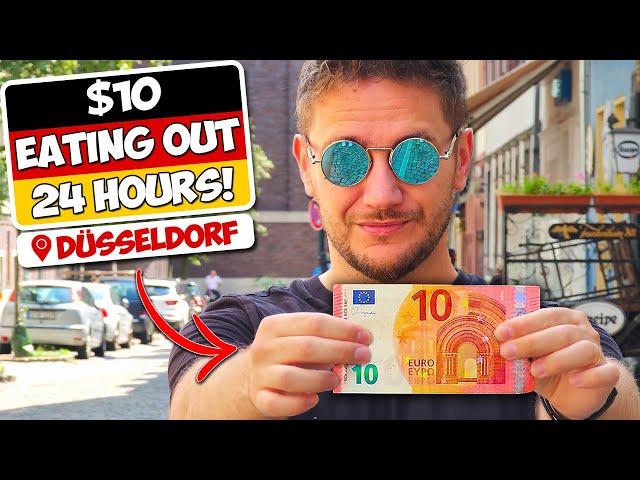 What Can You EAT FOR $10 in Germany? (in 24 Hours)