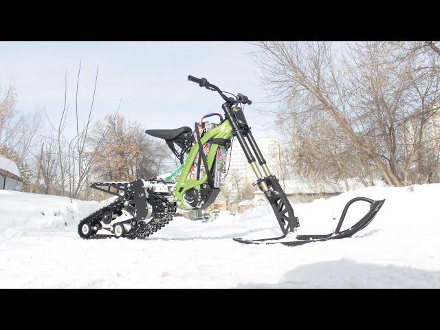 World's first snowbike kit for Surron X