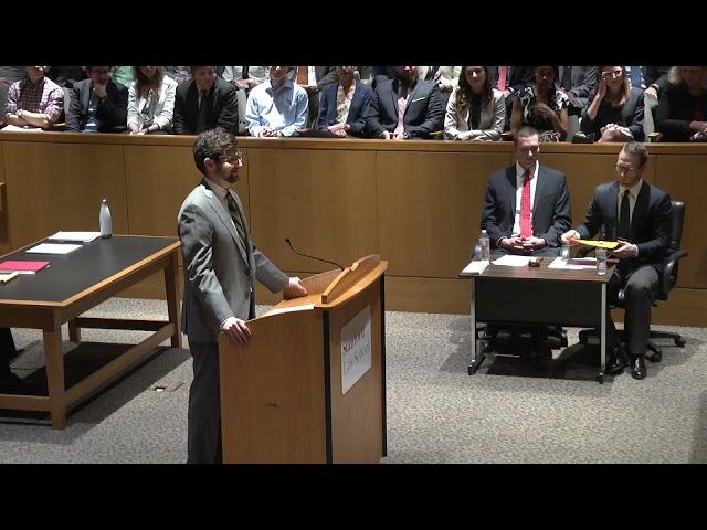 Kirkwood Moot Court Competition 2018 | Finals
