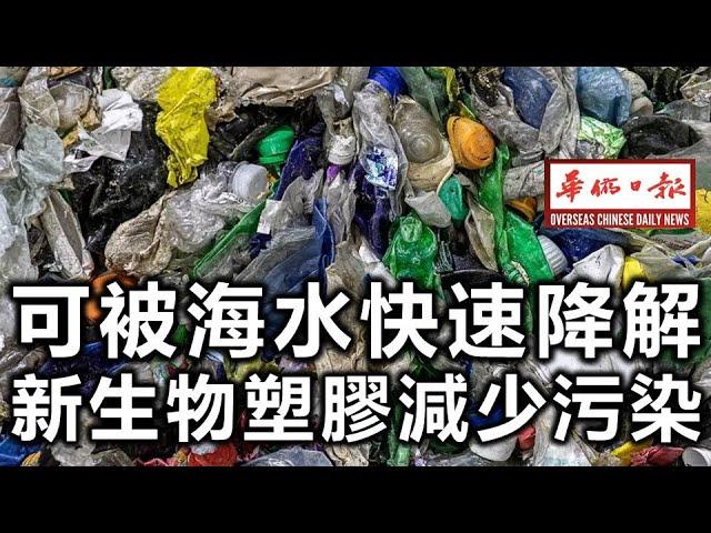 华侨日报时事新闻：23-11-2024  可被海水快速降解 新生物塑胶减少污染