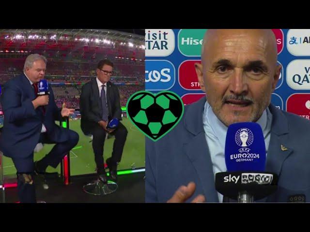 Spalletti attacca in diretta Capello e Condò! CAPELLO LO ASFLATA!