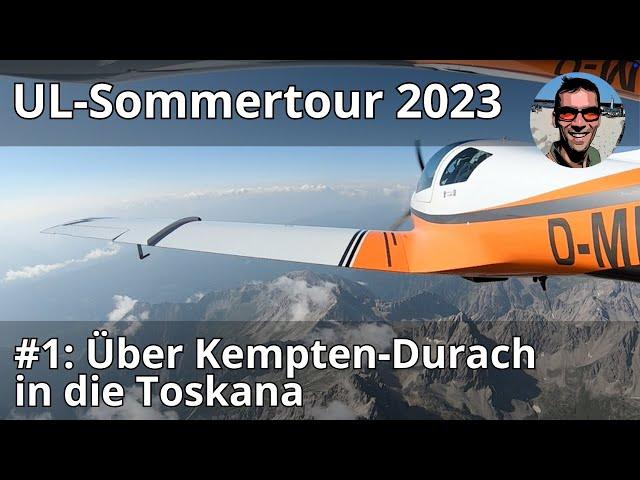 UL-Sommertour 2023 #1: Mit der VL3 Evolution von Münster-Telgte über Kempten-Durach in die Toskana