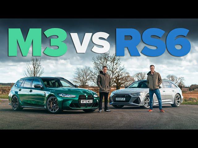 BMW M3 Touring vs Audi RS6 | Which is the ultimate fast estate car?