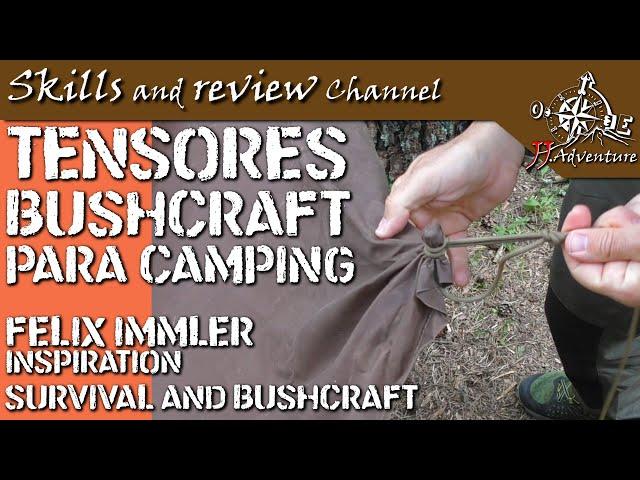   TENSORES para tienda de campaña BUSHCRAFT | Felix Immler Inspiration