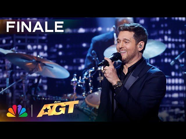 Michael Bublé Sings "L-O-V-E" by Nat King Cole | Finale | AGT 2024