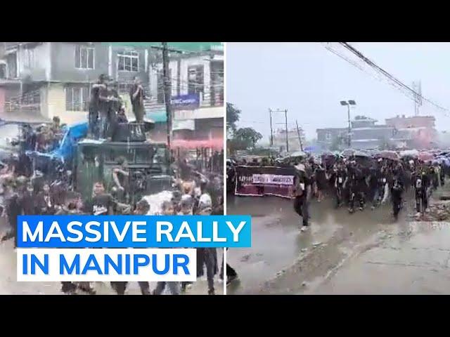 Massive Rally In Manipur To Protest Against Public Molestation Of Women