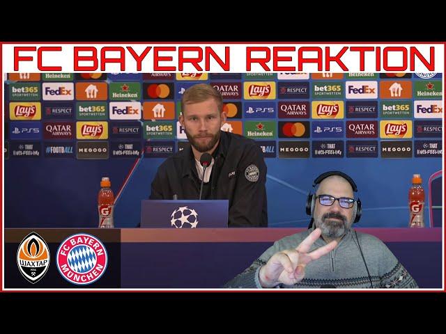 FC Bayern Reaktion ️ zum Pressetalk mit Konrad Laimer vor dem CL Spiel gegen Shakhtar Donetsk