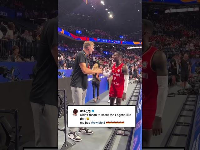 Dennis Schröder had Dirk scared 