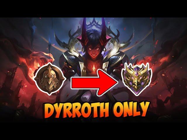 NAMATIN MOBILE LEGEND PAKAI DYRROTH ONLY