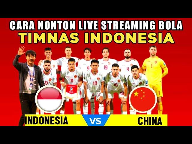 Cara Nonton Live Streaming Bola TIMNAS INDONESIA Di Hp Android Terbaru 2024