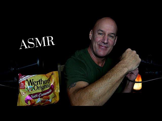 ASMR: MIC CHECK (EXTREME TINGLES) WITH WERTHER'S SOFT CARAMELS (EATING SOUNDS) WHISPER/ SOFT SPOKEN