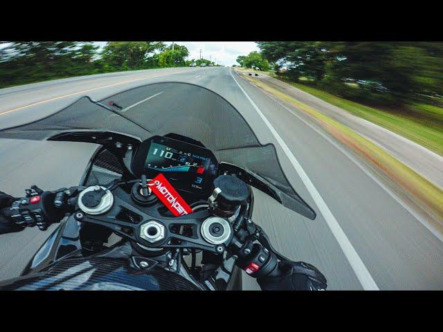 BMW S1000RR Street Riding | This bike is NUTS