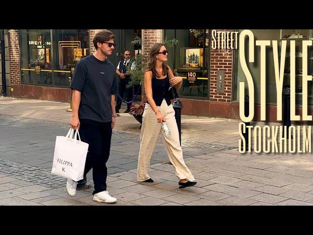 Warm September in Stockholm️| Scandinavian Street Style | Street Fashion Trends 2024