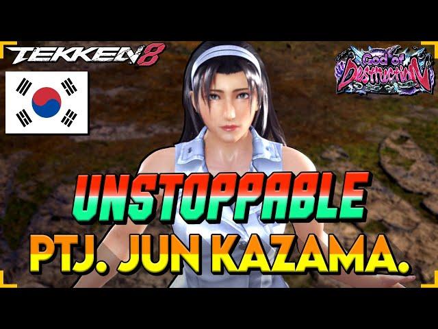 Unstoppable JUN KAZAMA: PTJ Tekken 8 Gameplay Breakdown!