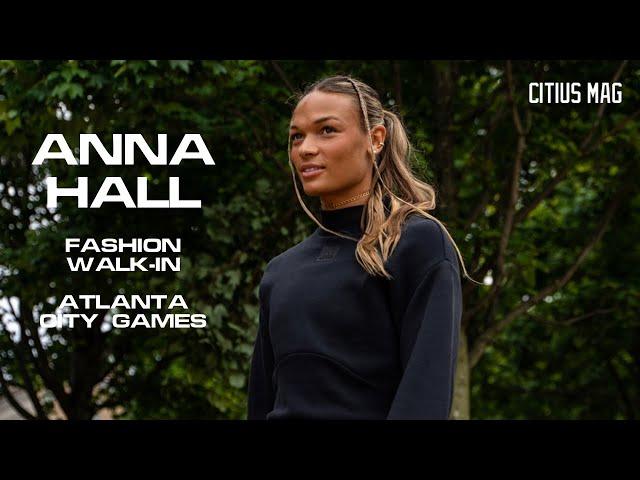 TRACK AND FIELD FASHION: Anna Hall Walk-In At Atlanta City Games