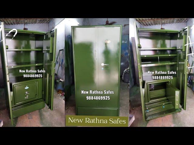 lakshmi Green Iron Safe Bero | Heavy Iron Safe Locker Almirah | Almirah Manufacturer in chennai