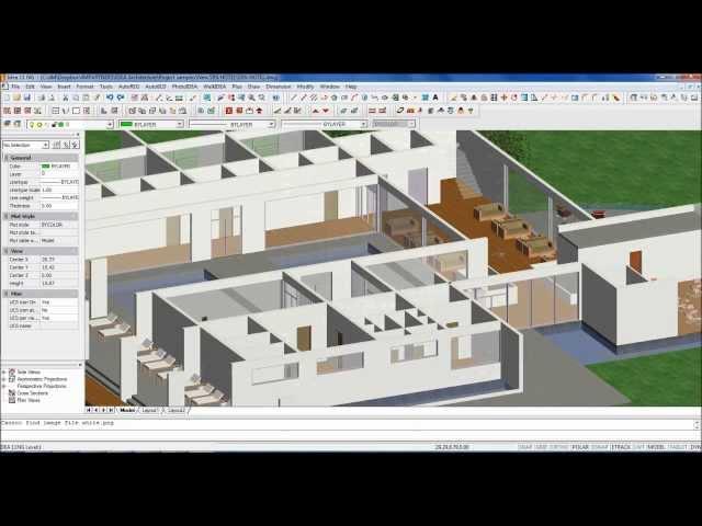 BIM Software for 3D Architecture in DWG