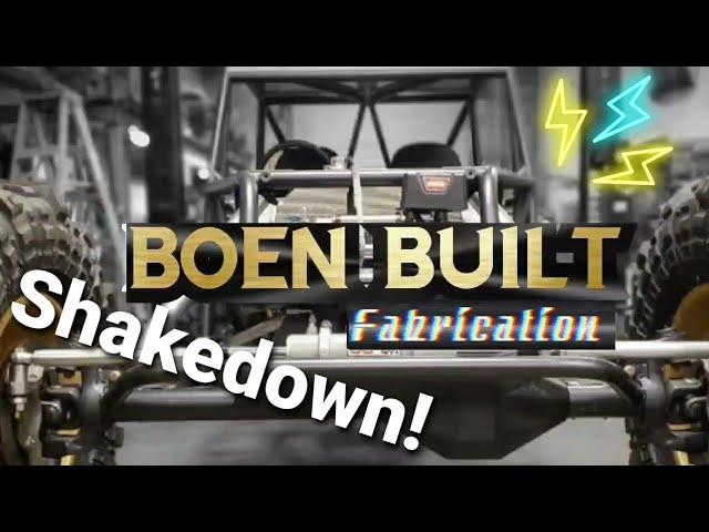 Boen Built Rock Crawler | buggy shakedown run - Arizona 4x4