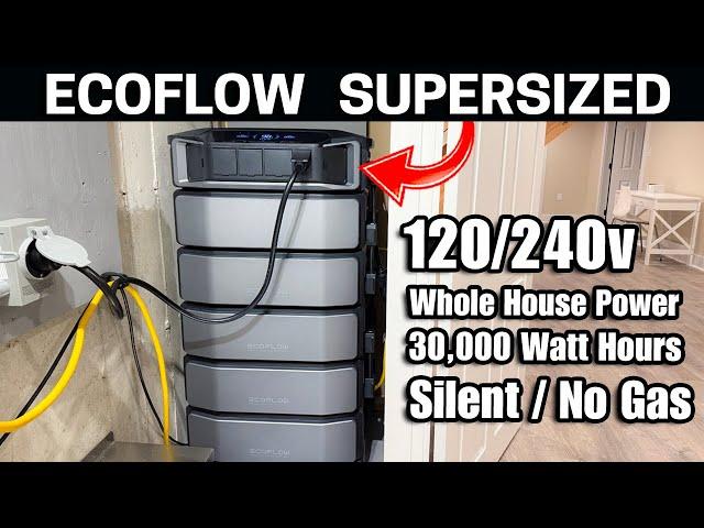 Surviving a 36 Hour Power Outage with the BIGGEST ECOFLOW DELTA PRO ULTRA - 30KWH!!!!