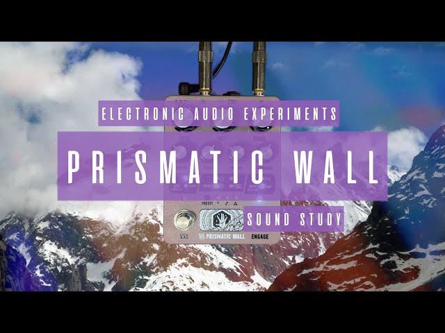 Sound Study // Electronic Audio Experiments - Prismatic Wall