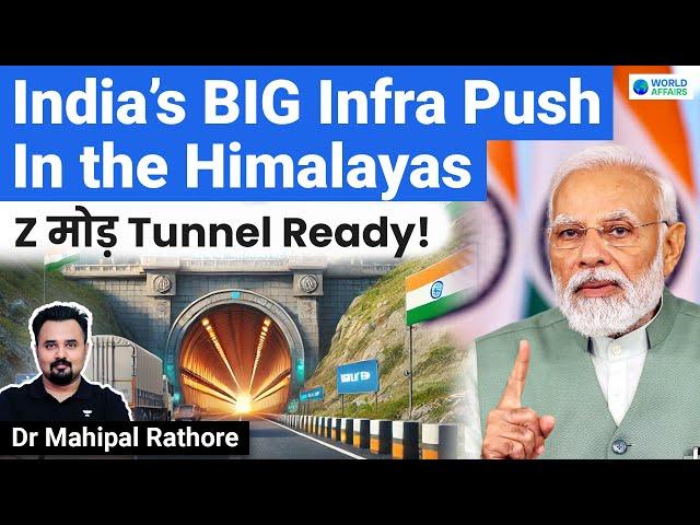 India’s BIG Infra Push in Kashmir| PM Modi Inaugurates Z Morh Tunnel to Sonamarg |Dr Mahipal Rathore