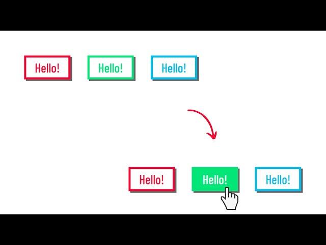 Cool CSS Button with Hover Animation [HowToCodeSchool.com]