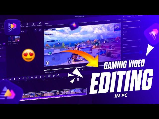 How to Edit Gaming Videos for Youtube | Video Editing Tutorial | Edimakor AI