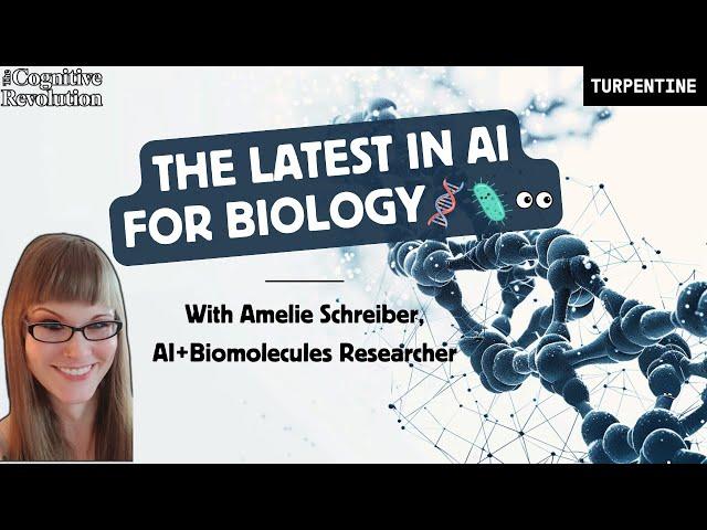 Scouting Frontiers in AI for Biology: Dynamics, Diffusion, and Design, with Amelie Schreiber